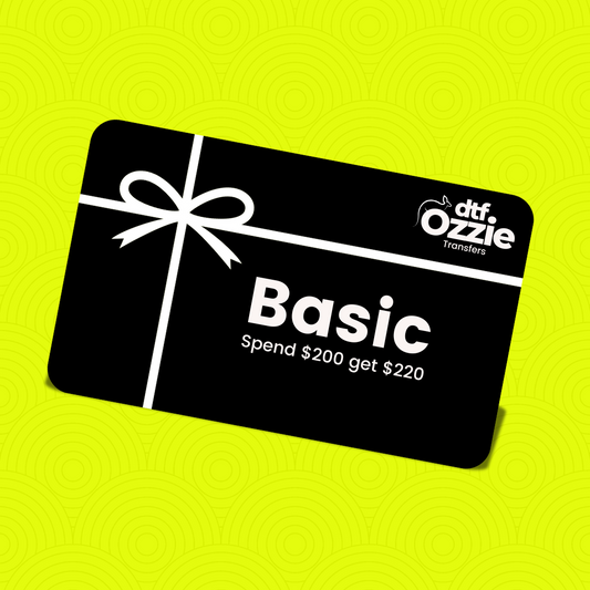 Heat Transfer Plan Basic - Spend $200 get $220